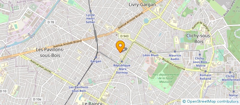 localisation de l'entreprise 3 H RENOVATIONS à LIVRY-GARGAN