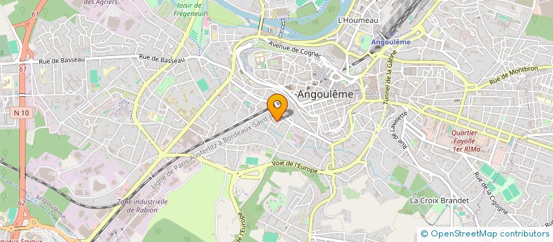 localisation de l'entreprise 3 ID à ANGOULEME