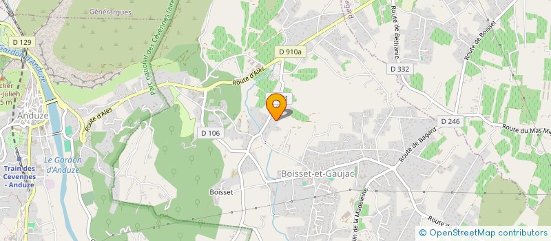 localisation de l'entreprise 3 ID  BOISSET-ET-GAUJAC