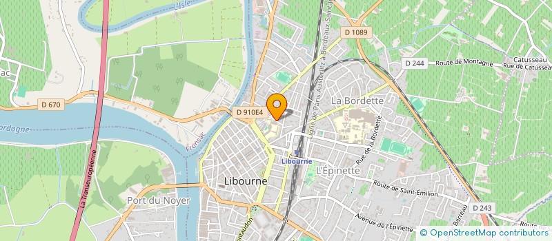 localisation de l'entreprise 3 ID COACHING L BLANCHET à LIBOURNE