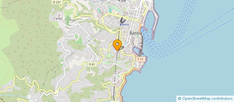 localisation de l'entreprise 3 IEME OEIL à BASTIA