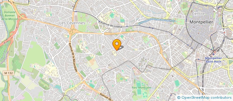 localisation de l'entreprise 3 INVEST à MONTPELLIER