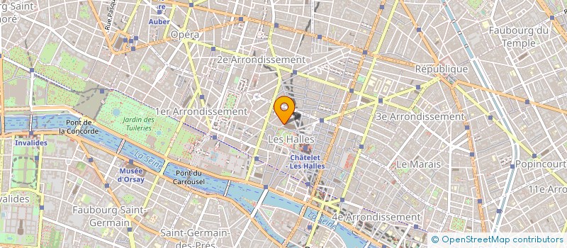 localisation de l'entreprise 3 J 1 F à PARIS
