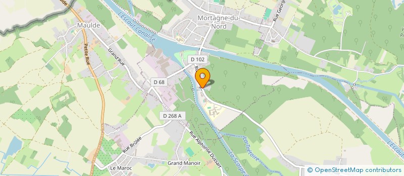 localisation de l'entreprise 3 J S  NICE