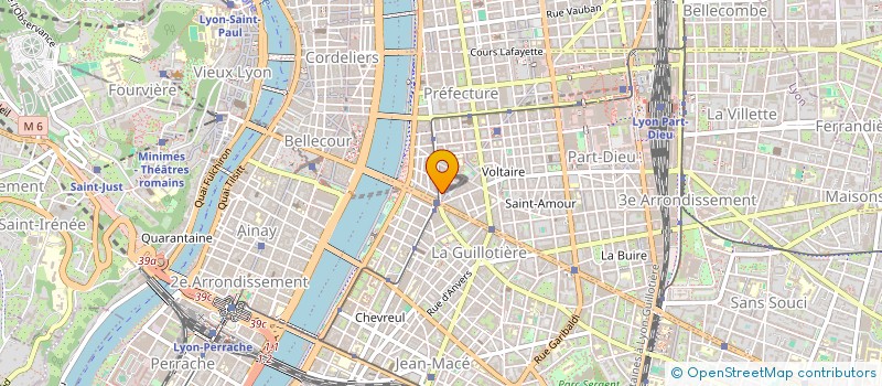 localisation de l'entreprise 3 JACQUES PAUL ELODIE KARINE  LYON