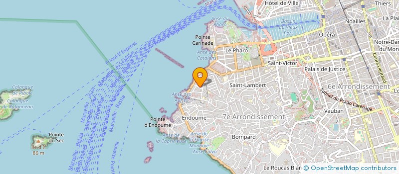 localisation de l'entreprise 3 JAF à MARSEILLE