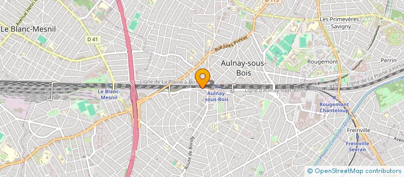 localisation de l'entreprise 3 JULIEN MIRA 93 AULNAY à AULNAY-SOUS-BOIS