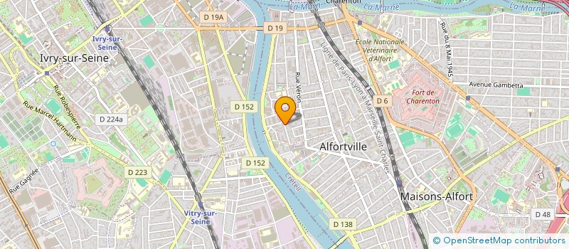 localisation de l'entreprise 3 K RENOVATION à ALFORTVILLE