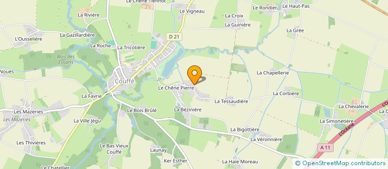 localisation de l'entreprise 3 KID'S  COUFFE