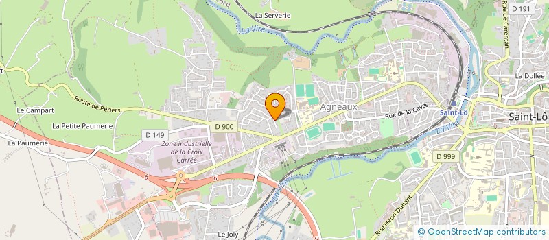 localisation de l'entreprise 3.L  AGON-COUTAINVILLE