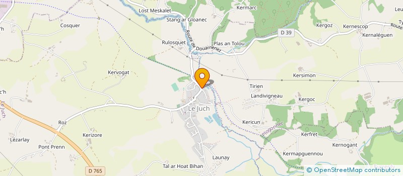 localisation de l'entreprise 3 L H  LE JUCH