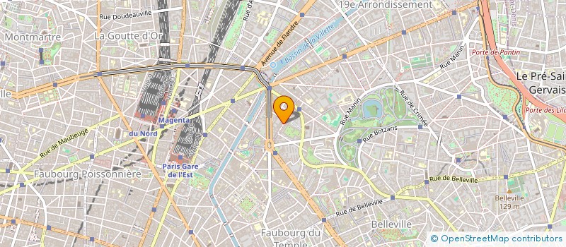 localisation de l'entreprise 3 LANGEVIN à PARIS