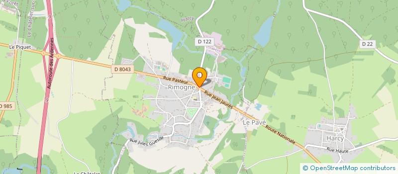 localisation de l'entreprise 3 LD FAMILY  RIMOGNE