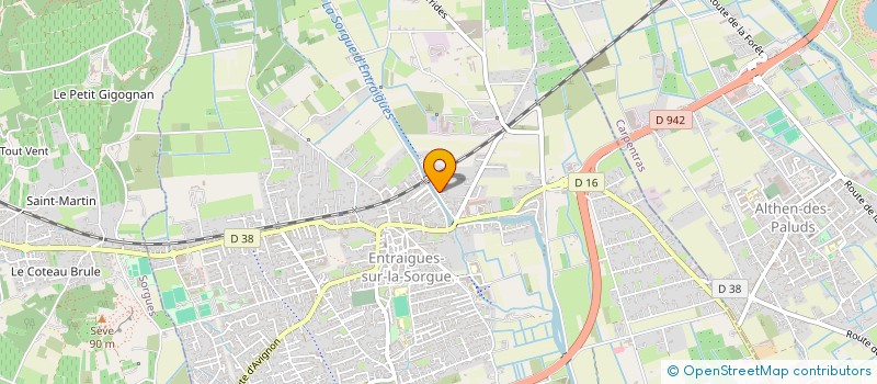 localisation de l'entreprise 3 LM  ENTRAIGUES-SUR-LA-SORGUE