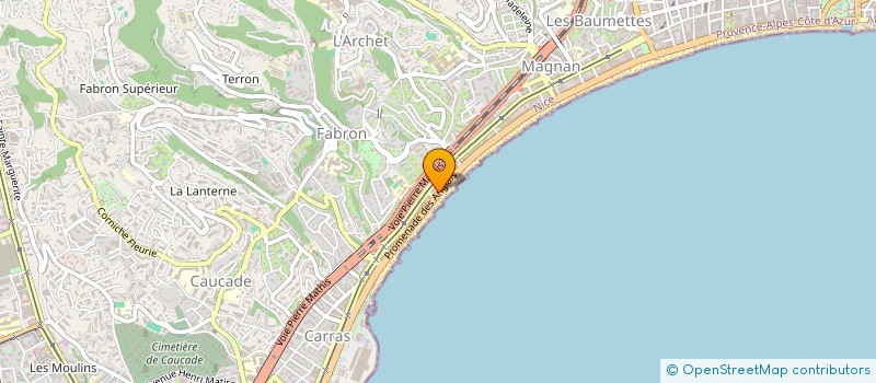localisation de l'entreprise 3 LOGIS DU CAP à VILLENEUVE-LOUBET