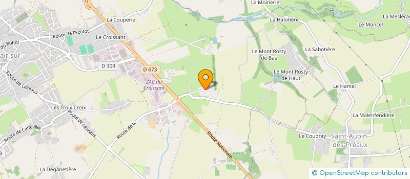 localisation de l'entreprise 3 LOU  SAINT-PAIR-SUR-MER