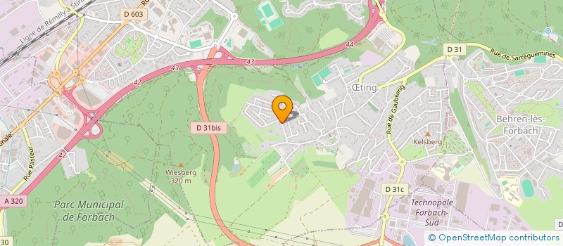 localisation de l'entreprise 3.M.1.H  TING