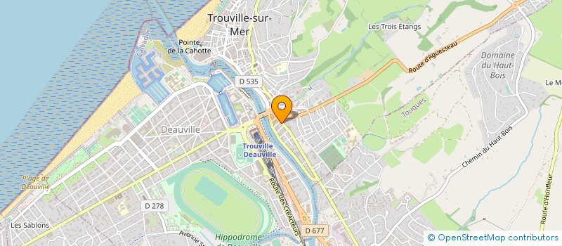 localisation de l'entreprise 3 M à TROUVILLE-SUR-MER