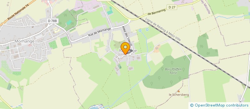 localisation de l'entreprise 3 M  RACRANGE