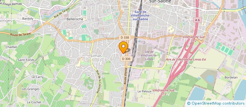 localisation de l'entreprise 3 M  LIMAS