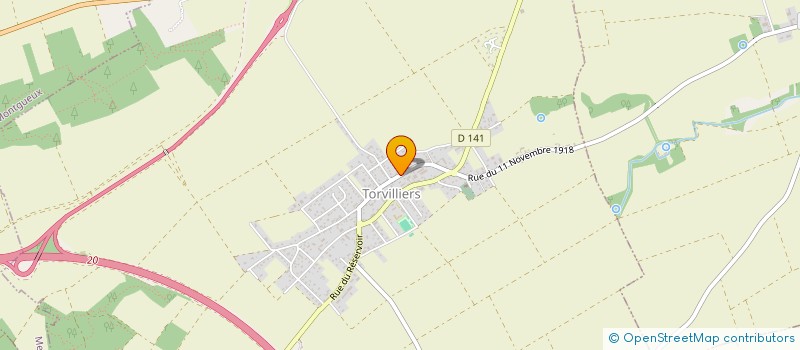 localisation de l'entreprise 3.M AGENCEMENT à TORVILLIERS