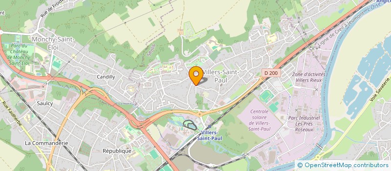 localisation de l'entreprise 3 M CONCEPTION  SAINT-LEU-D'ESSERENT