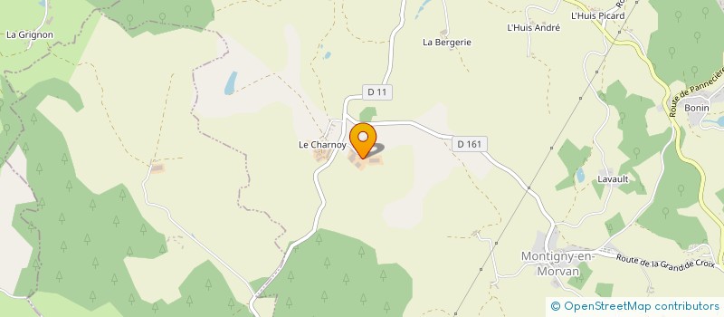 localisation de l'entreprise 3 MA  MONTIGNY-EN-MORVAN