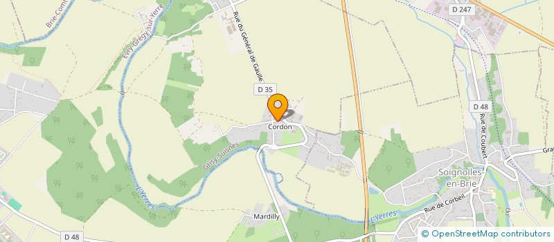 localisation de l'entreprise 3 MA  GRISY-SUISNES