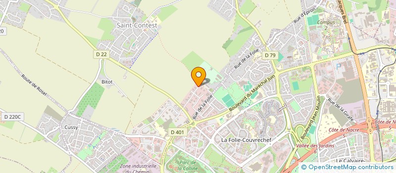 localisation de l'entreprise 3 MAJ à SAINT-CONTEST