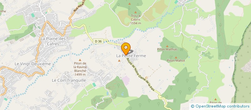 localisation de l'entreprise 3 MARES ELEC à LE TAMPON