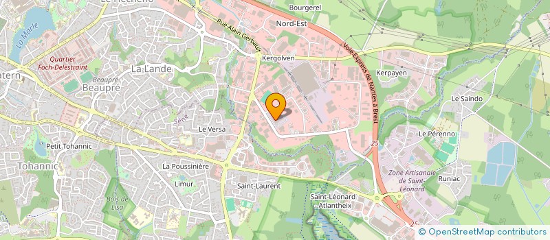 localisation de l'entreprise 3 MATS LE FRANCAIS à VANNES