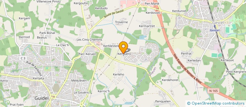 localisation de l'entreprise 3 MATS RECORDS  GUIDEL