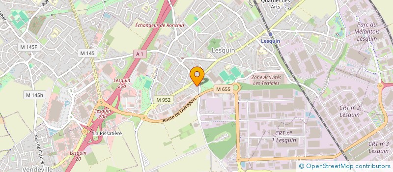 localisation de l'entreprise 3 ME 11 à LESQUIN