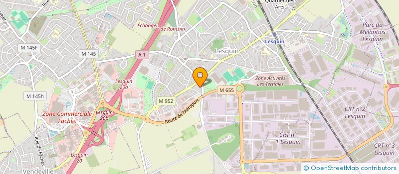 localisation de l'entreprise 3 ME 73 à LESQUIN