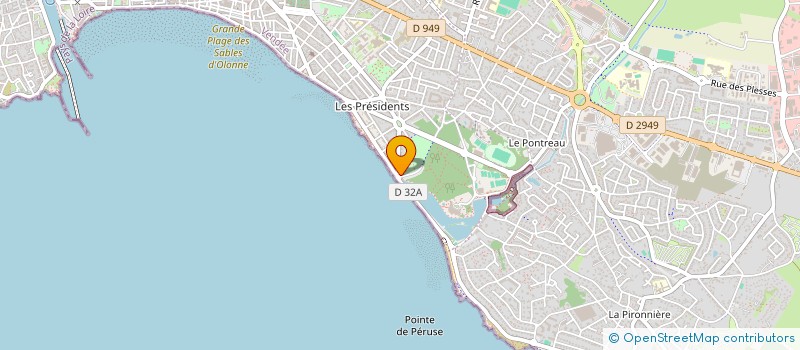 localisation de l'entreprise 3 MOIS IMMO GROUP à LES SABLES D'OLONNE