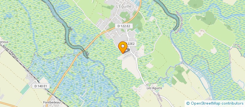 localisation de l'entreprise 3 MONCADE  L'EGUILLE