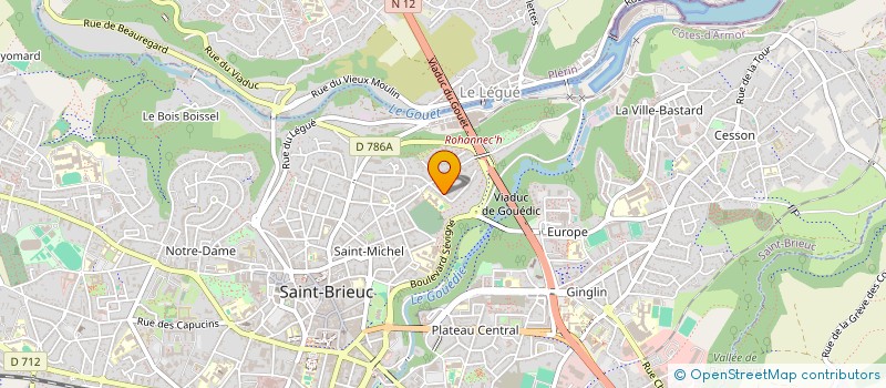 localisation de l'entreprise 3 MOTS DE PLUS à SAINT-BRIEUC
