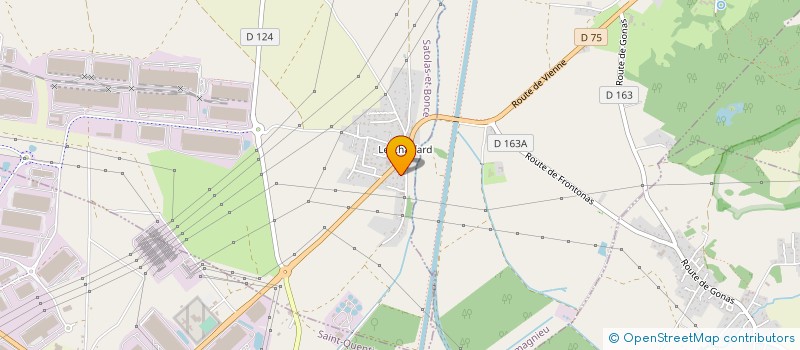 localisation de l'entreprise 3 MT  SATOLAS-ET-BONCE