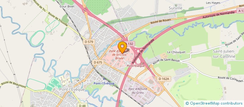 localisation de l'entreprise 3 MTK  PONT-L'EVEQUE