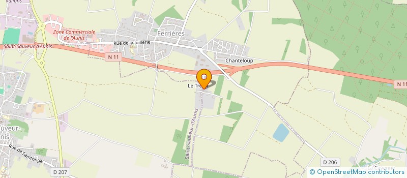 localisation de l'entreprise 3 NKO TP  FERRIERES