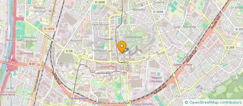 localisation de l'entreprise 3 O'REPUBLIQUE  GRENOBLE