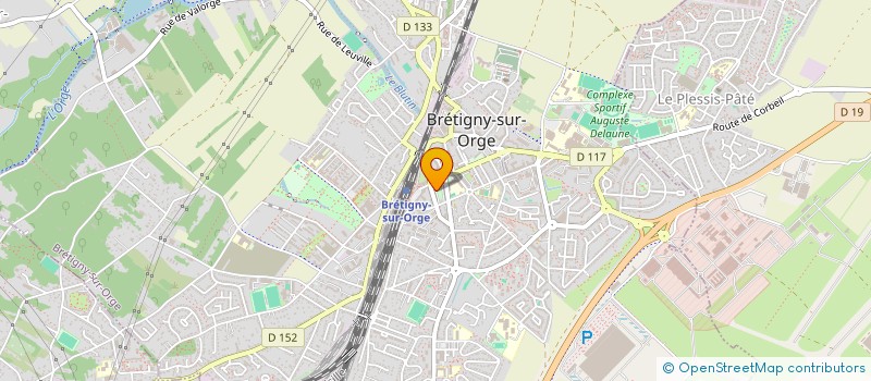 localisation de l'entreprise 3 P à BRETIGNY-SUR-ORGE