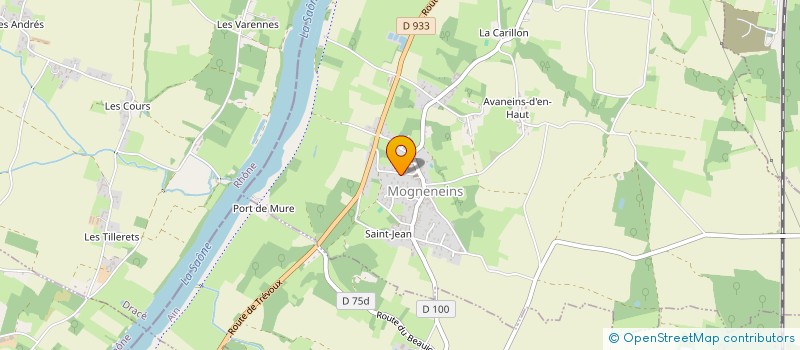 localisation de l'entreprise 3 P  PEYZIEUX-SUR-SAONE