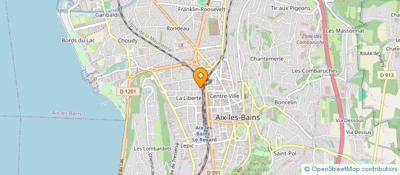 localisation de l'entreprise 3 P DISTRIBUTIONS à AIX-LES-BAINS