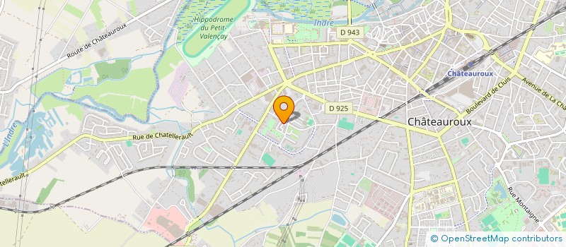 localisation de l'entreprise 3 PE BATIMENT à CHATEAUROUX