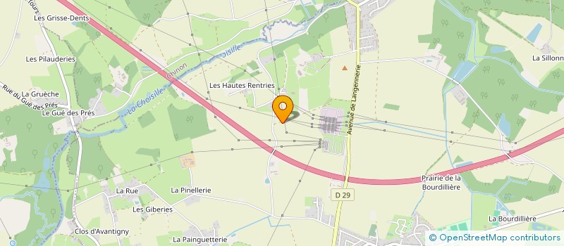 localisation de l'entreprise 3 PETITS CHATS à CHANCEAUX-SUR-CHOISILLE