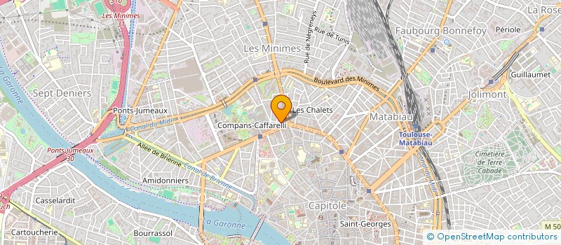 localisation de l'entreprise 3 PETITS SPORTIFS à TOULOUSE