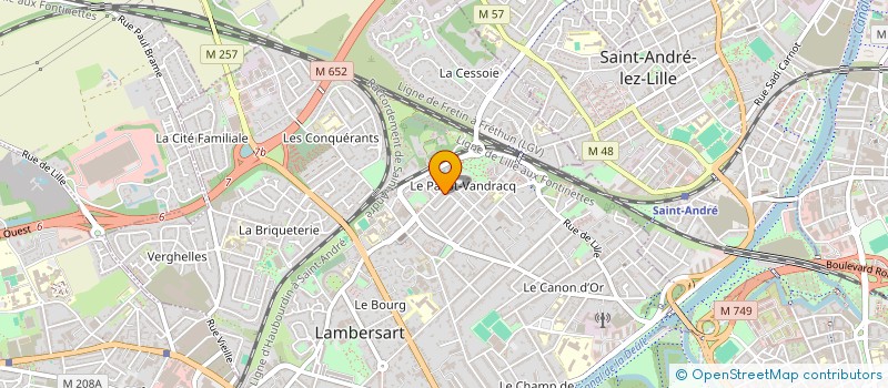 localisation de l'entreprise 3 PIERRES à LAMBERSART