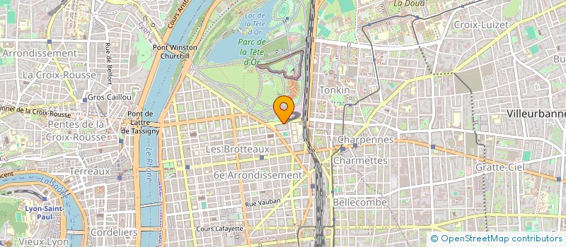 localisation de l'entreprise 3 PLAGE  LYON