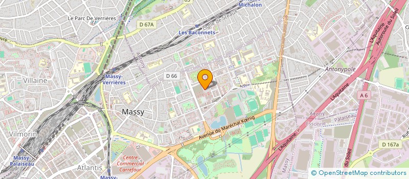 localisation de l'entreprise 3 PPP à MASSY